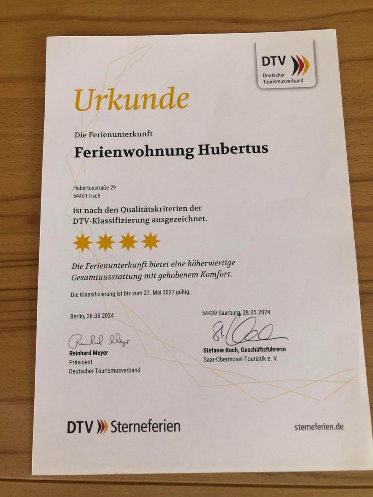 Ferienwohnung Hubertus Irsch 외부 사진